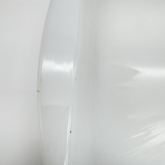 Glasbake Baking Casserole Dish Retro Blue Fruit Milk Glass 2.5 Qt 8"x12.5" - Picture 7 of 12